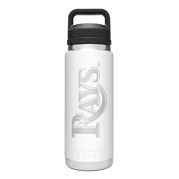 Tampa Bay Rays Rambler 26 Oz Bottle with Chug Cap from YETI - $50.00